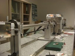 View of the SAXS system